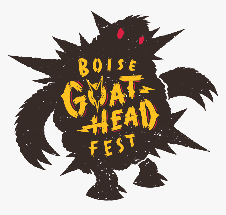 Boisegoatheadfest Logo-15 - Goat Head Festival, HD Png Download, Free Download