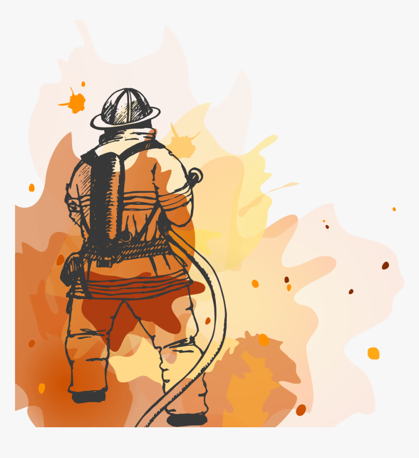 Clip Art Firefighter Graphic - Fire Prevention Is Better Than Fire Fighting, HD Png Download, Free Download