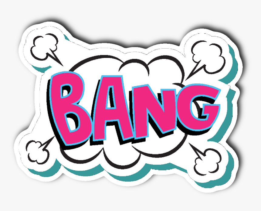 Comic Book Words Png - Comic Book Stickers, Transparent Png, Free Download