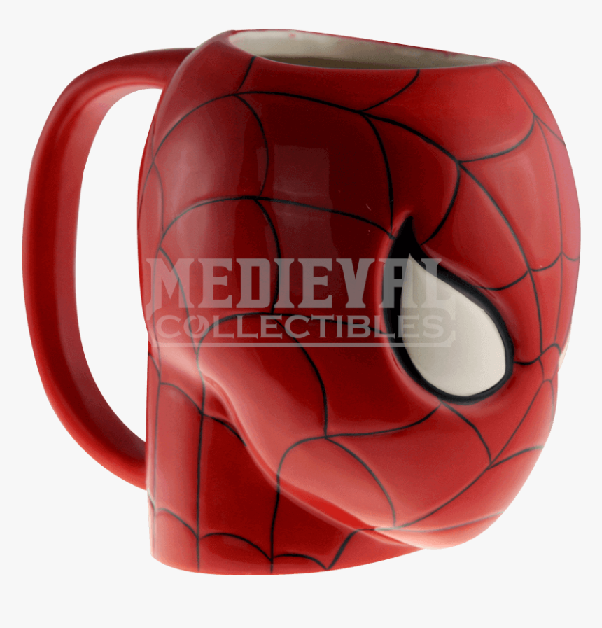 Spider Man Mask Sculpted Mug - Spider-man, HD Png Download, Free Download