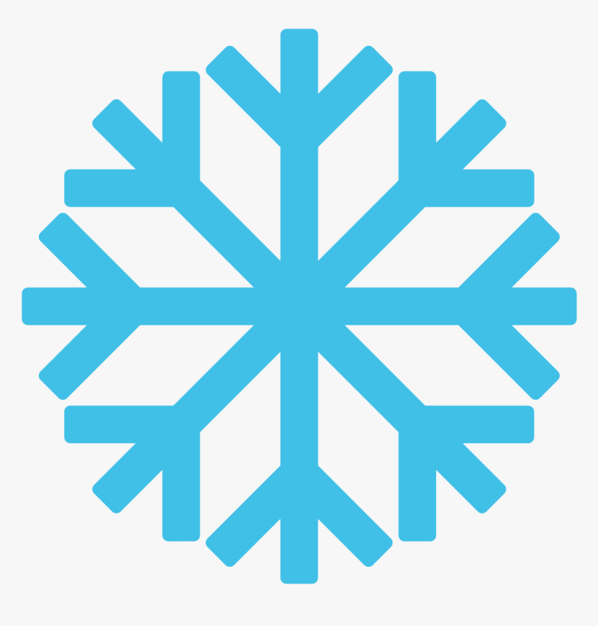 Black Snowflake Png, Transparent Png, Free Download