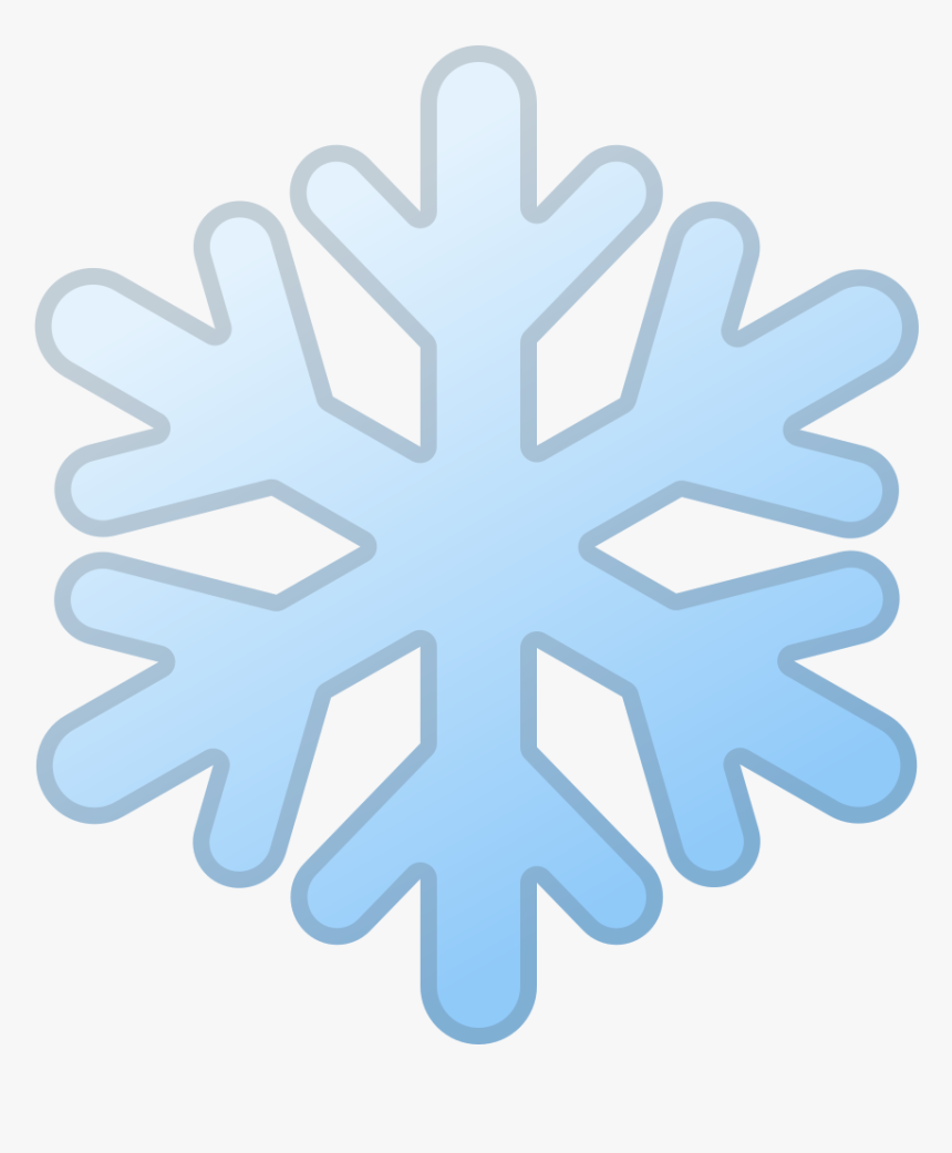 Snowflake Icon - Copo De Nieve Emoji, HD Png Download, Free Download
