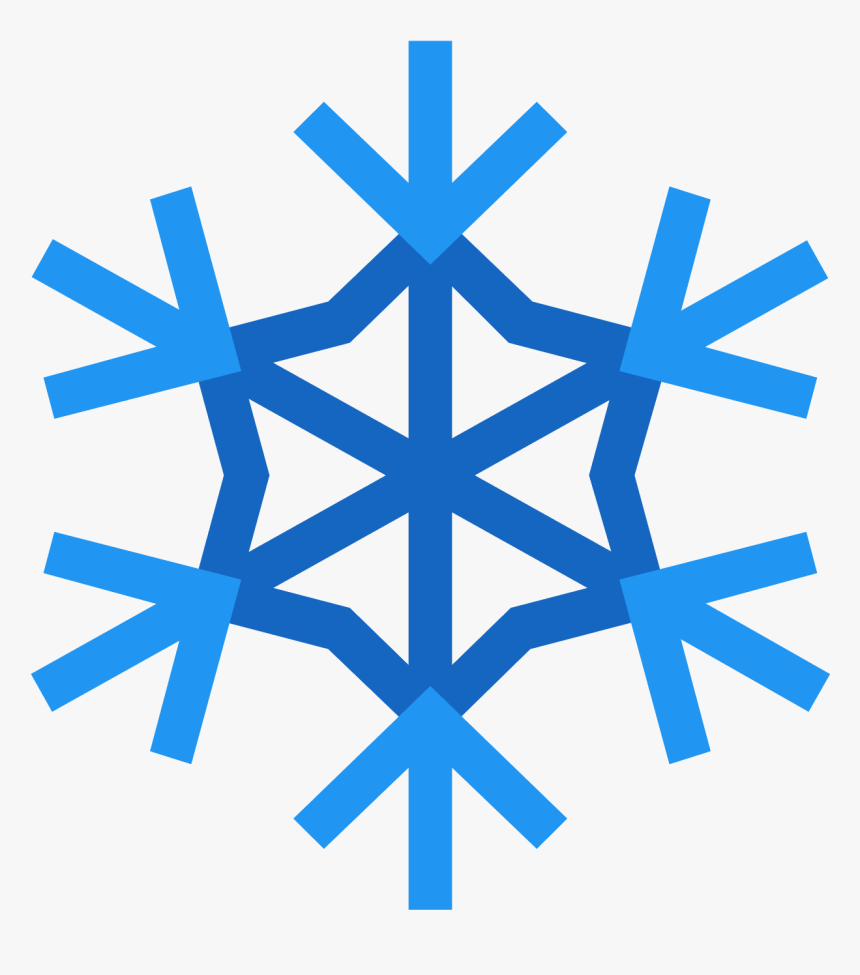 Transparent Snowflake Emoji Png - Snowflake Snow Vector, Png Download, Free Download