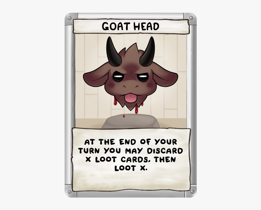 Binding Of Isaac Four Souls Goat Head, HD Png Download, Free Download