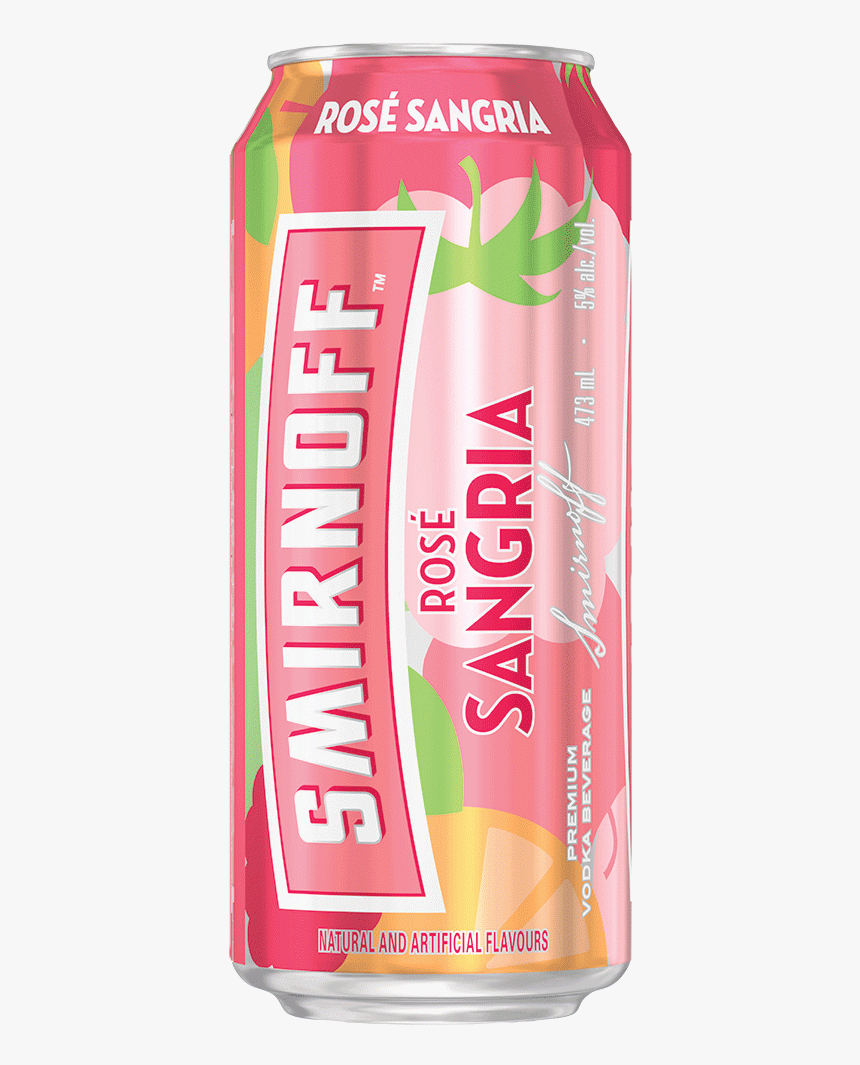 Smirnoff Rose Sangria 473 Ml - Smirnoff Ice, HD Png Download, Free Download