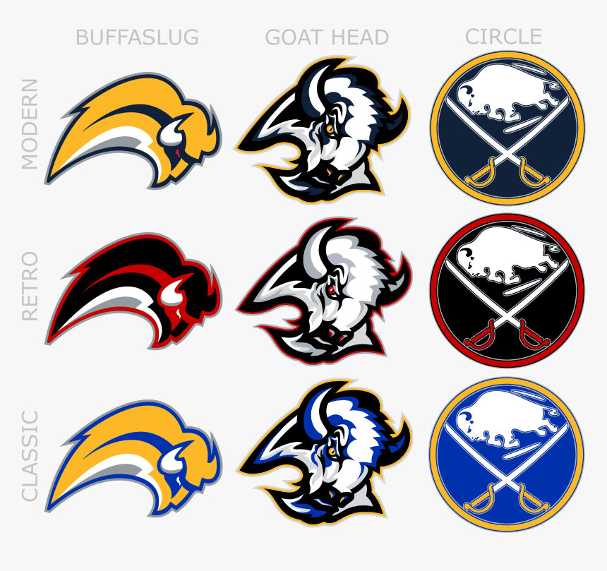 Sabres Goat Head Logo, HD Png Download, Free Download