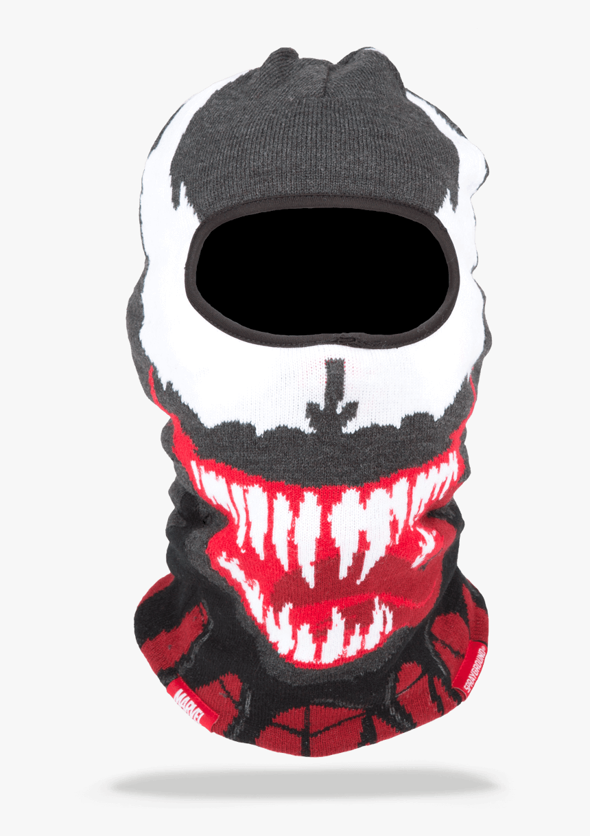 Marvel Reversible Venom And Spiderman Ski Mask - Spiderman Sprayground Ski Mask, HD Png Download, Free Download