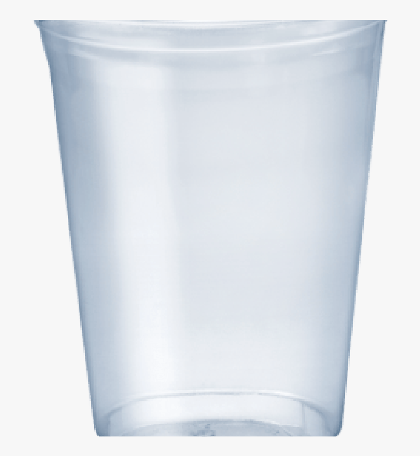 Plastic Clear Cup With Lids X Storage - Pint Glass, HD Png Download, Free Download