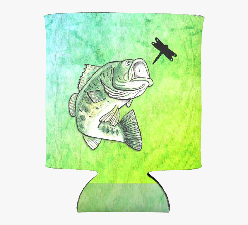 Largemouth Bass Koozie - Bass, HD Png Download, Free Download