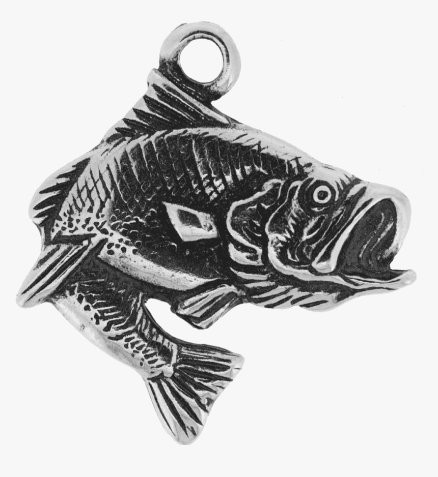 Largemouth Bass - Bass - Locket, HD Png Download, Free Download