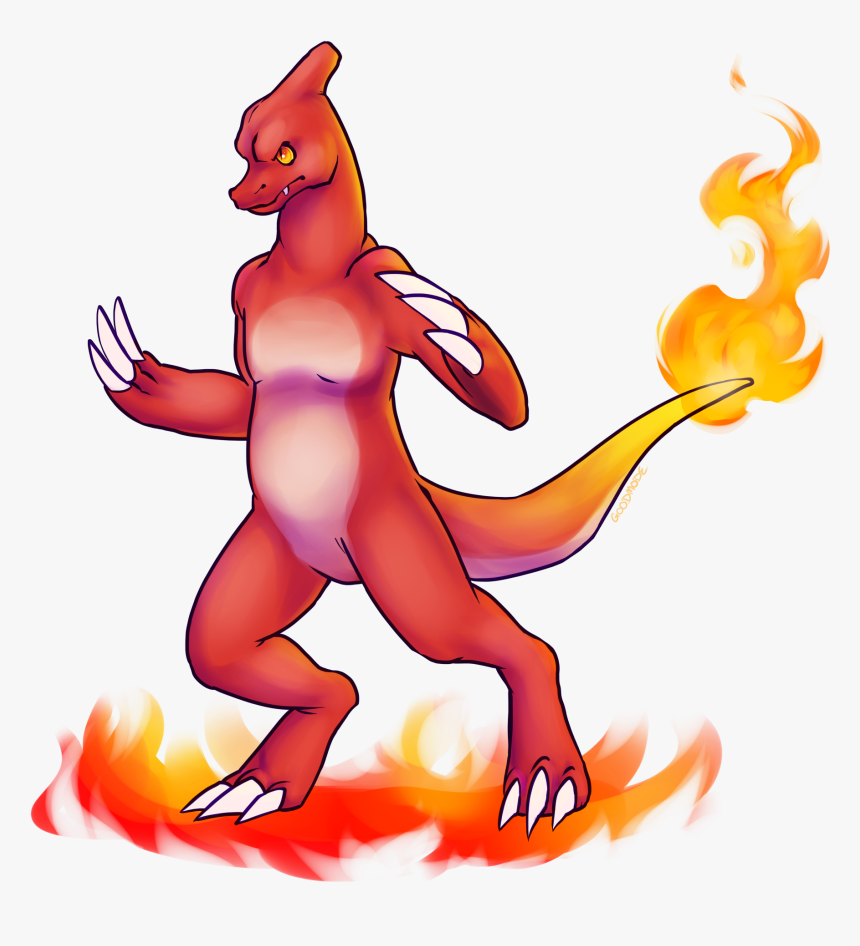 Charmeleon , Png Download - Cartoon, Transparent Png, Free Download