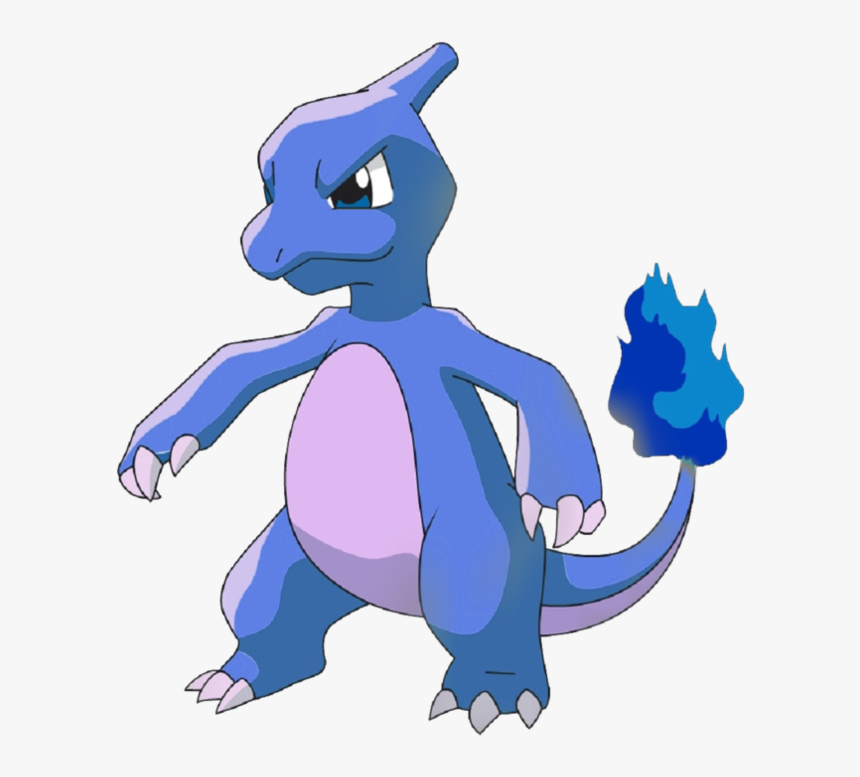 #charmeleon #pokemon #blue #edit #bluechar #bluecharmeleon - Cute Pokemon Charmeleon, HD Png Download, Free Download