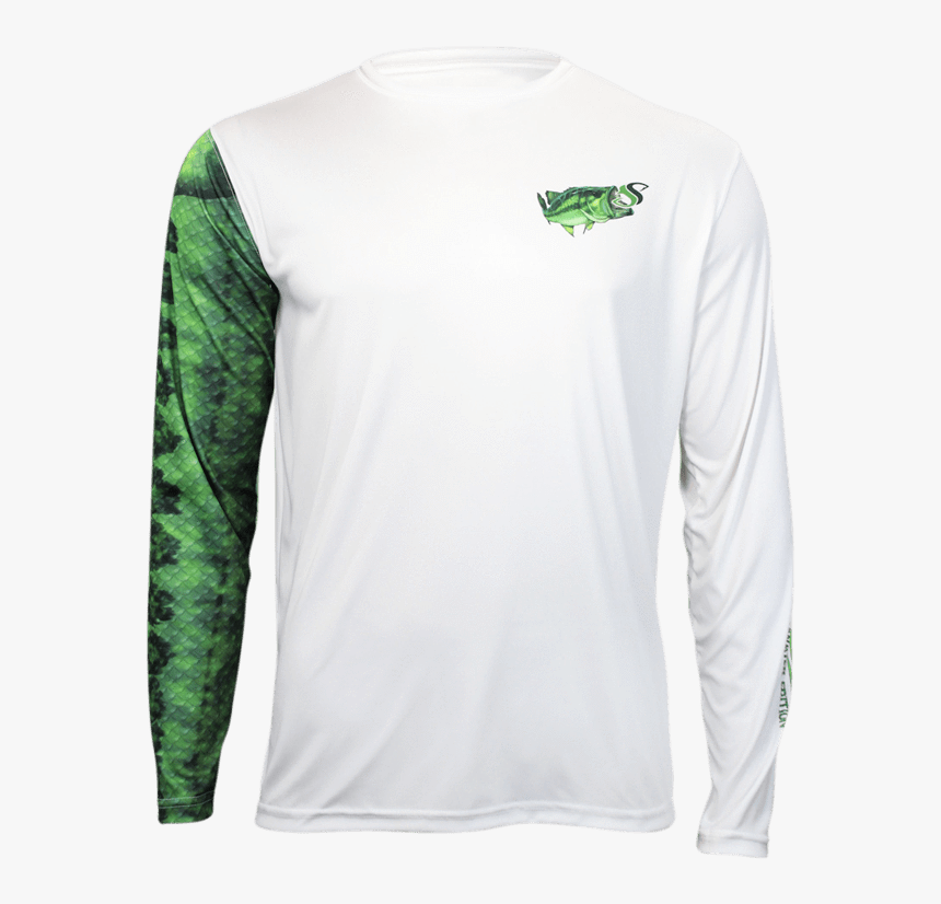 Bass Fishing Shirt - Long Sleeve Fishing Shirt, HD Png Download, Free Download