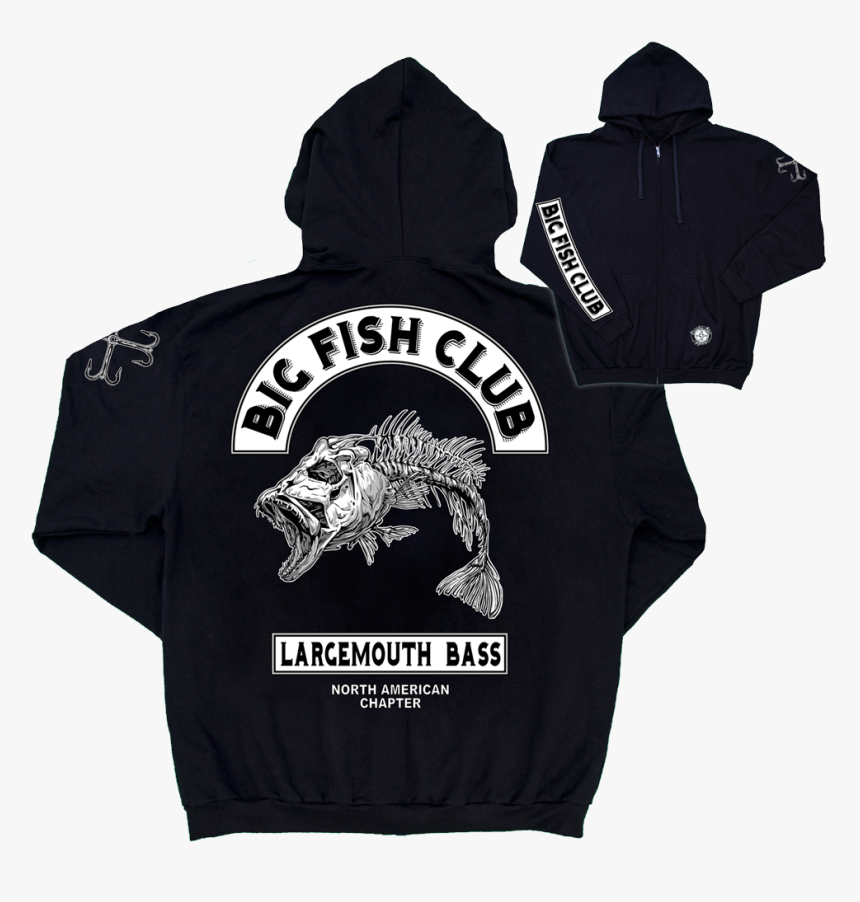 Big Fish Club - Hoodie, HD Png Download, Free Download