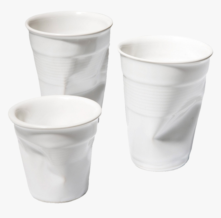 Crushed Cup - Crushed Plastic Cup Png, Transparent Png, Free Download