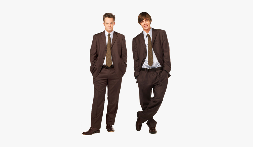 Matthew Perry And Zac Efron, HD Png Download, Free Download