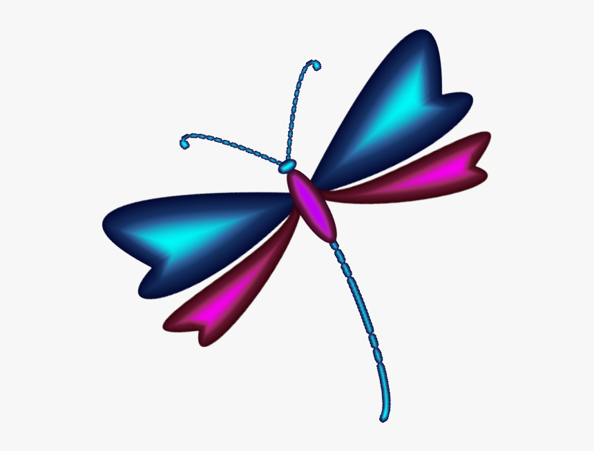 Animation Royalty-free Clip Art - Transparent Background Dragonfly Png, Png Download, Free Download