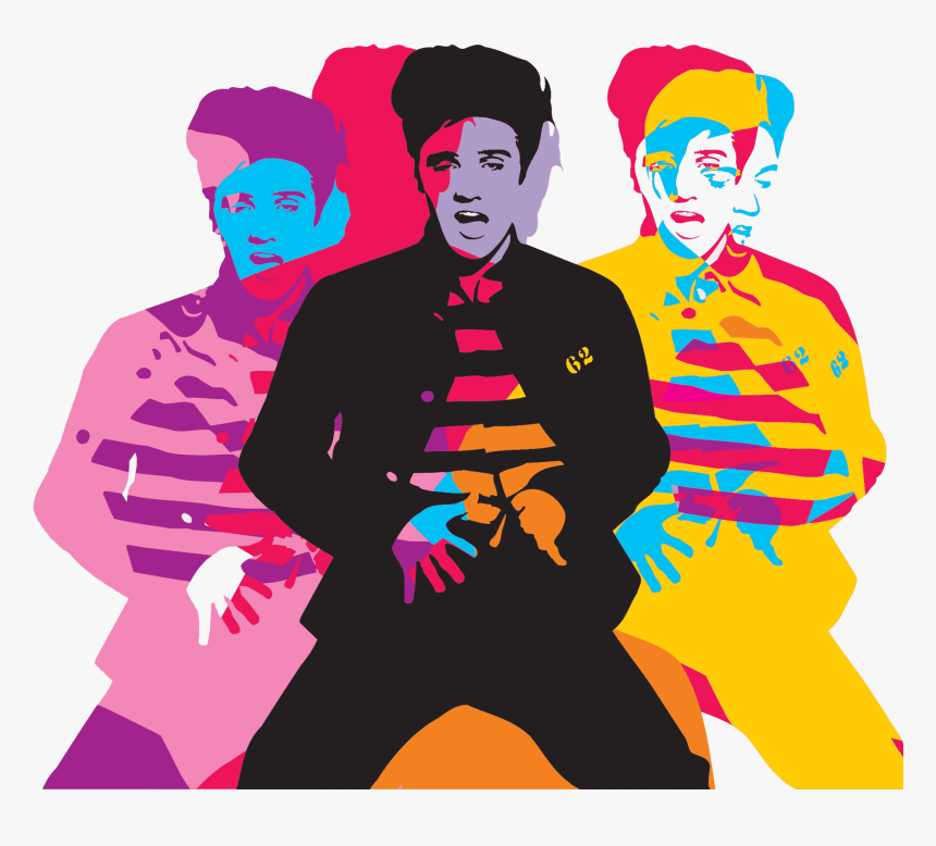 Transparent Elvis Png - Elvis Presley Pop Art, Png Download, Free Download