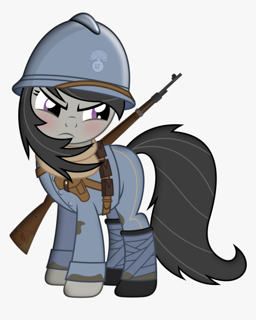 Brony-works, Clothes, French, Gun, Military, Military - Limestone Pie War, HD Png Download, Free Download