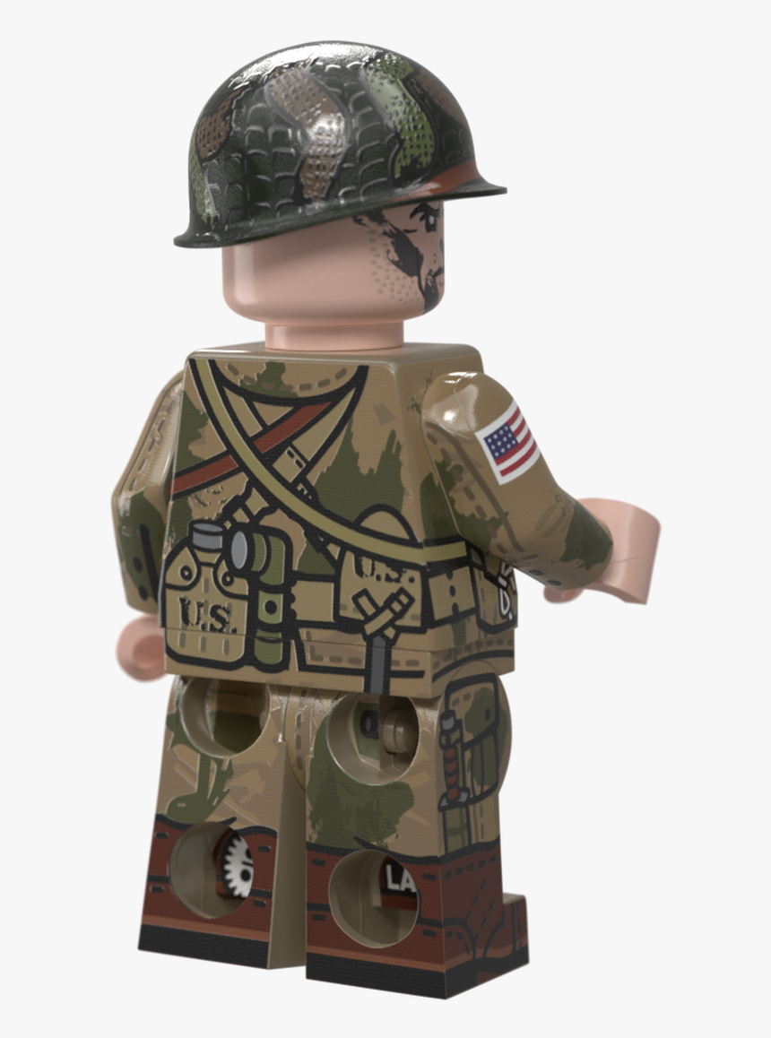 Wwii Us 82nd Airborne - Ww2 Us Pilot Lego, HD Png Download, Free Download