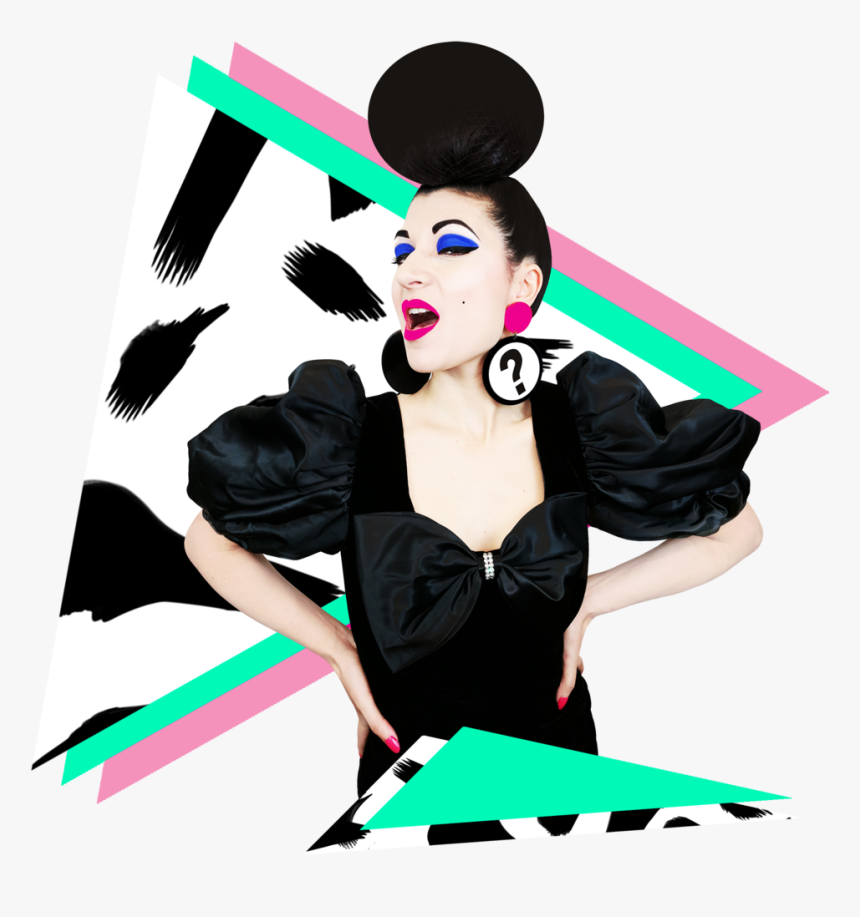 Frida Las Vegas Bio Pic V2 - Fashion Pop Art Illustration Png, Transparent Png, Free Download