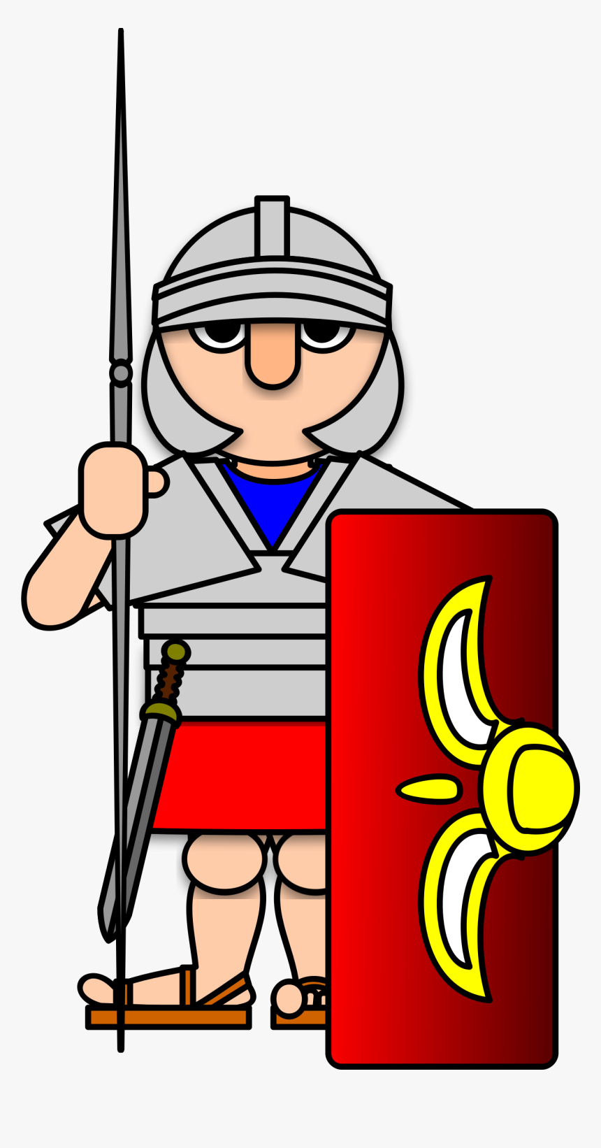 Roman Soldier Png, Transparent Png, Free Download