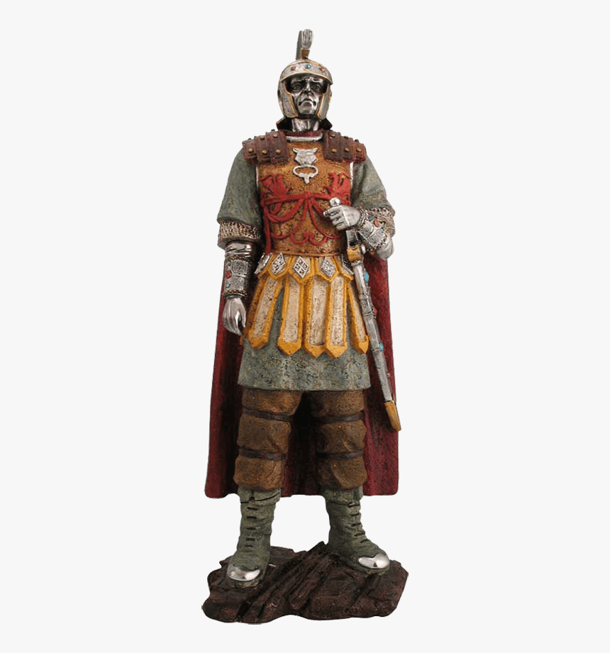 Roman Soldier Statue - Medieval Roman Soldier, HD Png Download, Free Download