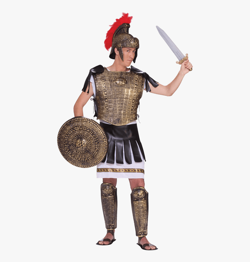 Roman Warrior Men"s Costume - Roman Soldier Costume, HD Png Download, Free Download