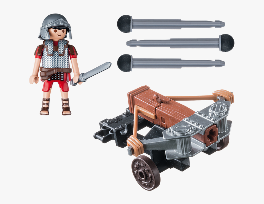 1 Of 4 Playmobil 5392 Legionary Ballista Roman Soldier - Playmobil 5392, HD Png Download, Free Download