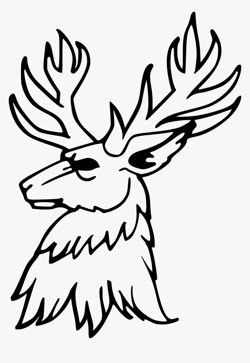 Stag Clip Art, HD Png Download, Free Download