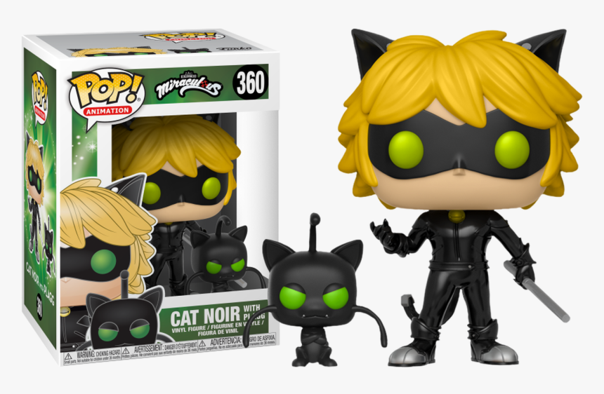 Tales Of Ladybug & Cat Noir - Cat Noir Funko Pop, HD Png Download, Free Download