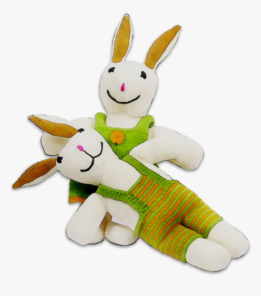 Animals Cuddly Plush Stuffed Toys Easter Bunny Clipart - Stuffed Toy, HD Png Download, Free Download