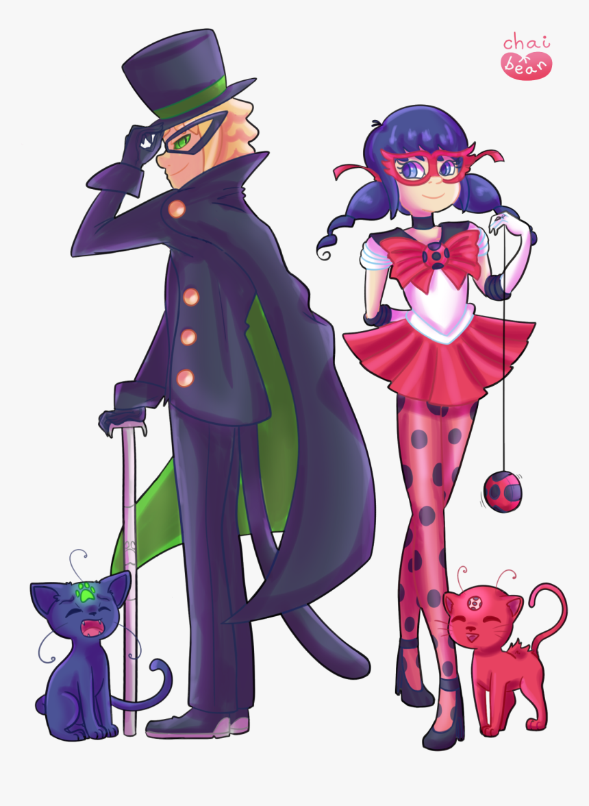 Ear Tuxedo Mask Adrien Agreste Purple Fictional Character - Miraculous Ladybug Sailor Moon, HD Png Download, Free Download