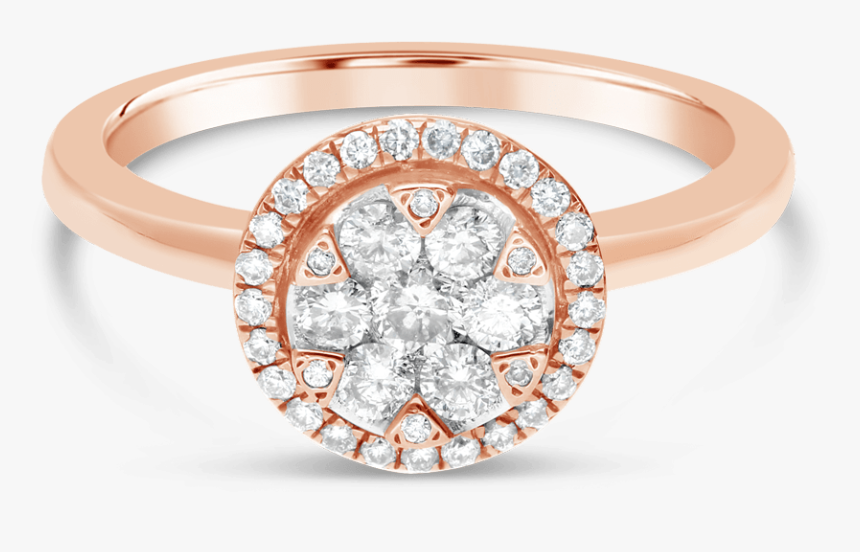 Diamond Circle Png - Engagement Ring, Transparent Png, Free Download