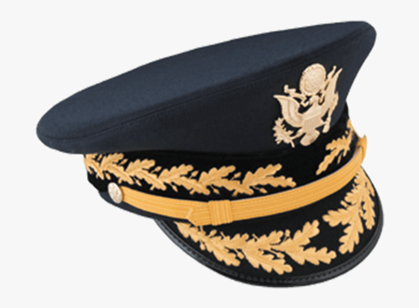 Brass Military Cap - Us Army Generals Hat, HD Png Download, Free Download