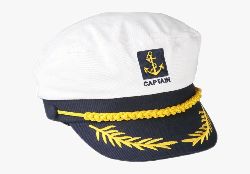 #hat #captain #sea #blue #white - Captain Hat Png, Transparent Png, Free Download