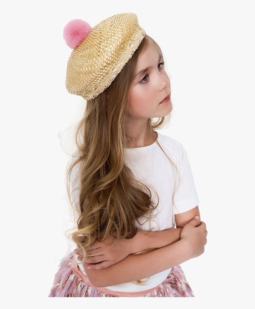 Aristocrat Kids Magic Pompom Straw Sailor Hat - Girl, HD Png Download, Free Download