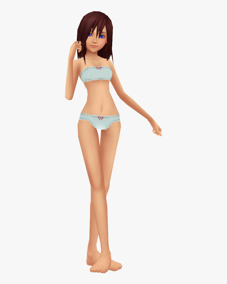 Transparent Bikini Model Png - Kingdom Hearts Kairi Bikini, Png Download, Free Download