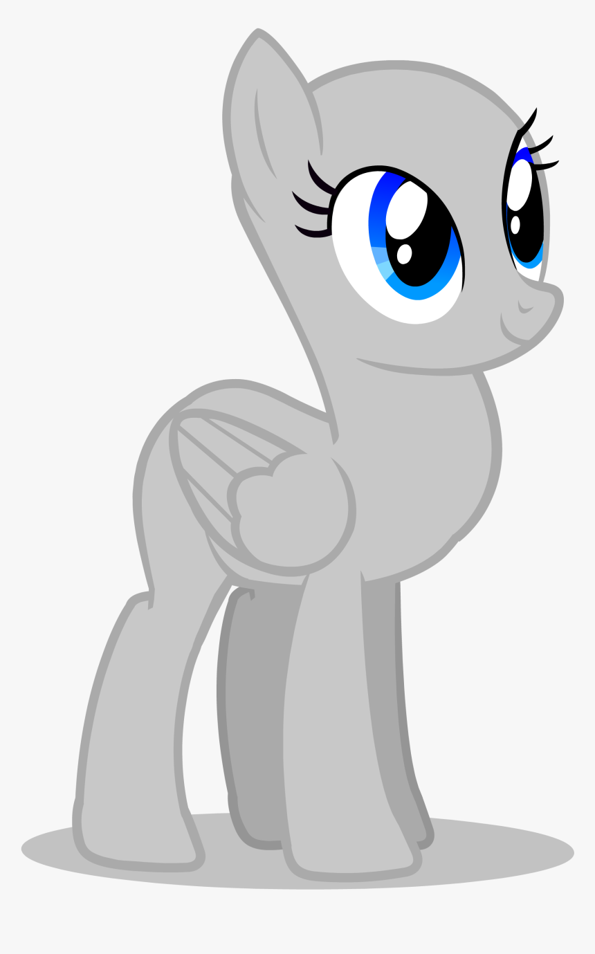 Clip Art Mlp Pony Cringe Crop - My Little Pony Unicorn Body, HD Png Download, Free Download