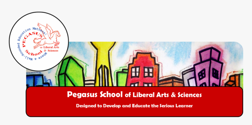 Pegasus School Of Liberal Arts & Sciences Logo - Pegasus Charter High School, HD Png Download, Free Download