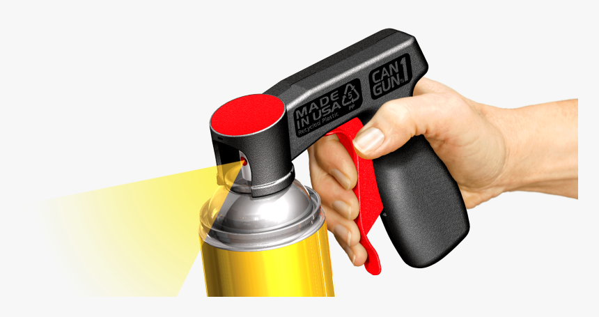 Spray Can Png - Paint Gun Para Aerosol, Transparent Png, Free Download