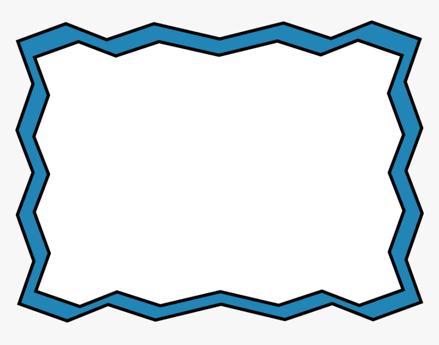 Blue Frame Clipart - Fun Border, HD Png Download, Free Download