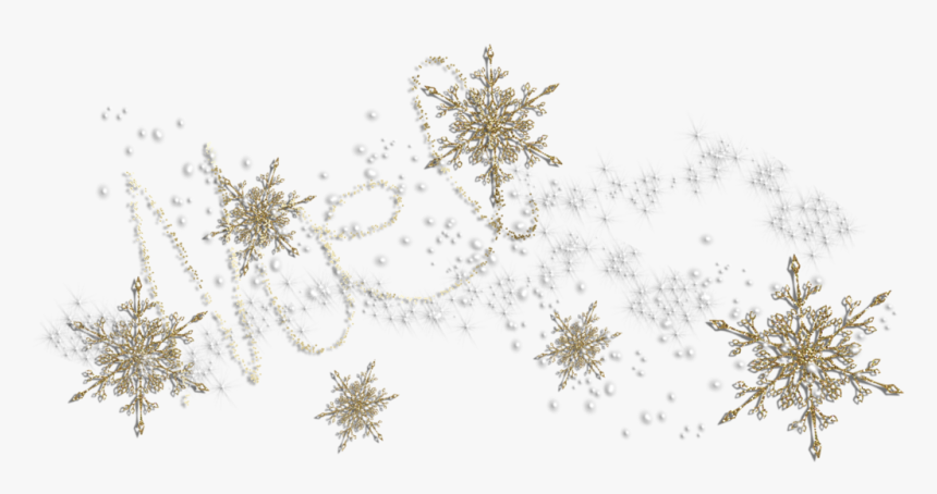 Transparent Gold Snowflakes Png - Gold Snowflake Png, Png Download, Free Download