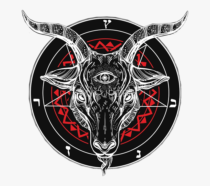 #satan #devil #baphomet #leviathan #сатана #дьявол - Satan Goat Symbol, HD Png Download, Free Download