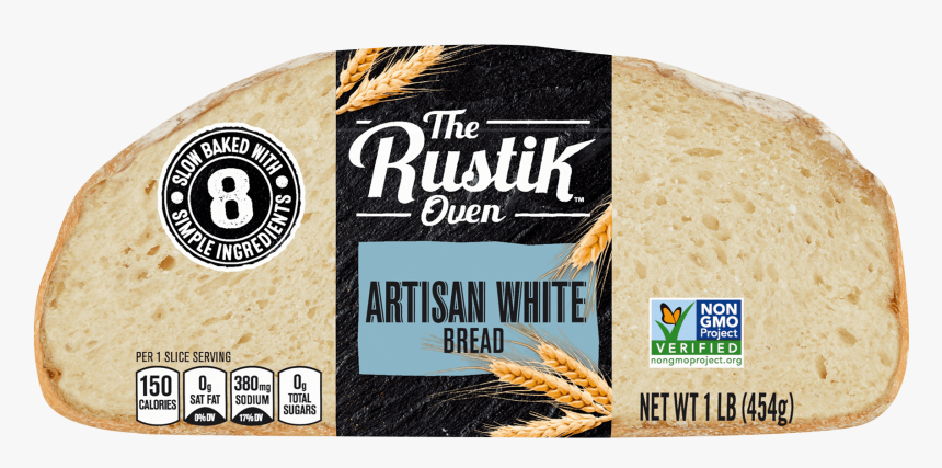 Rustik White - Sliced Bread, HD Png Download, Free Download