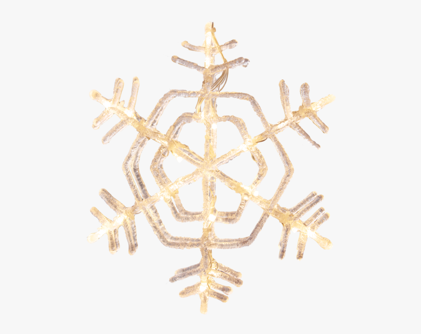Snowflake Crystaline - Star 24-piece Crystal Flake Lamps, Transparent, HD Png Download, Free Download