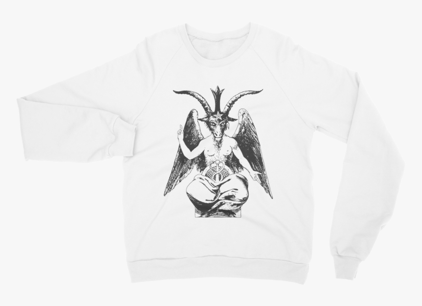 Baphomet Black ﻿classic Adult Sweatshirt - Satanic Symbols, HD Png Download, Free Download