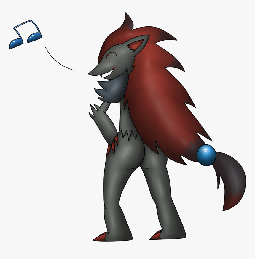 Cartoon Clipart , Png Download - Zoroark Butt, Transparent Png, Free Download