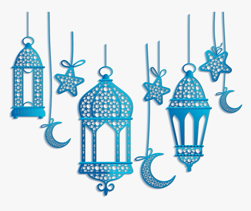 Islamic Lantern Decorations Png Download - Ramadan Lantern Vector Png, Transparent Png, Free Download