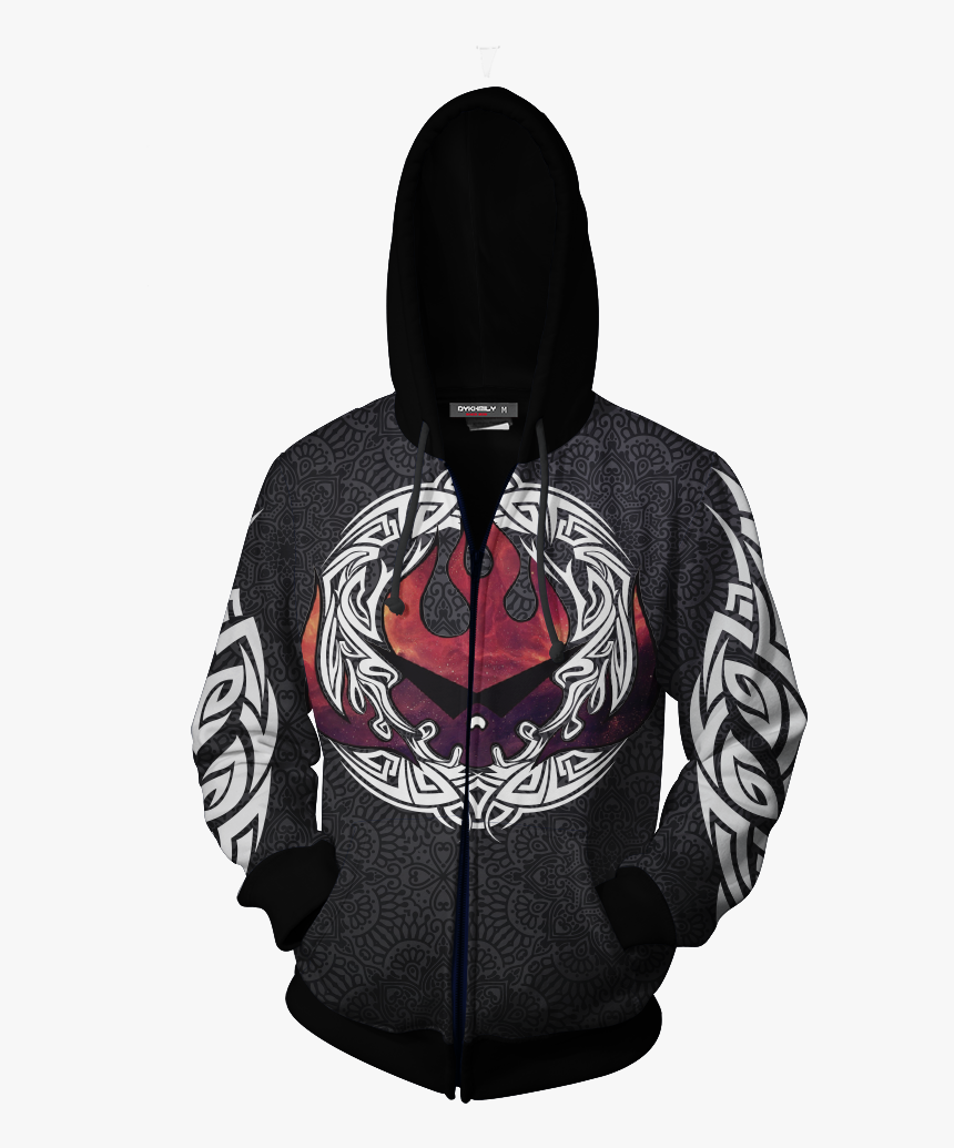 Tengen Toppa Gurren Lagann Logo Zip Up Hoodie Jacket - Imagine Dragons Night Visions Hoodie, HD Png Download, Free Download